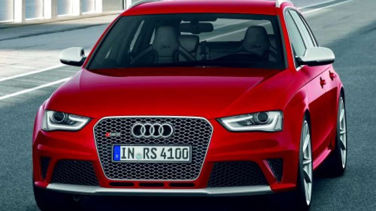 The 2013 Audi RS4 Avant