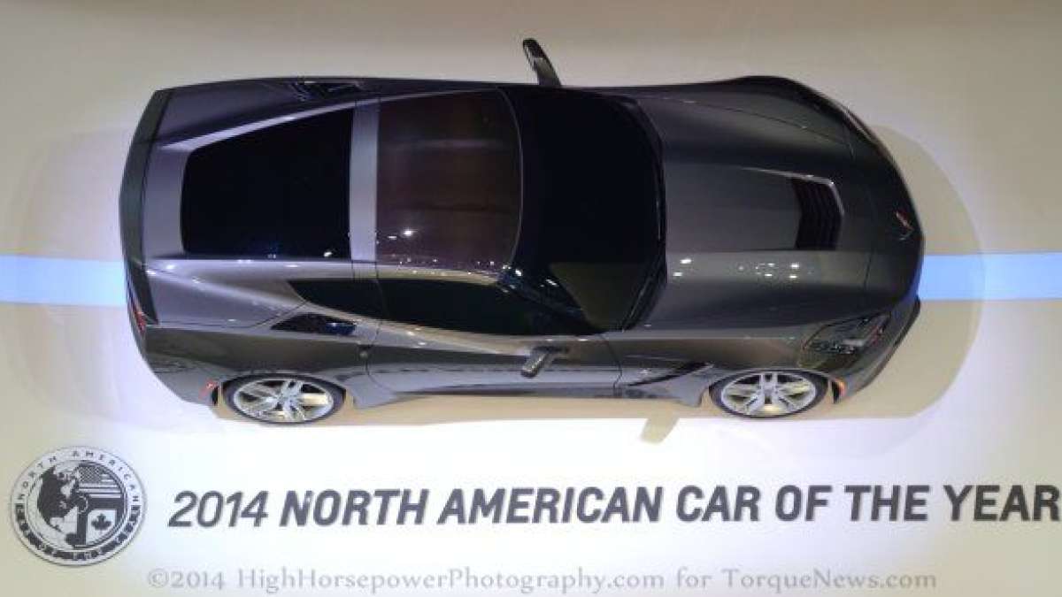 The 2014 Chevrolet Corvette Stingray at the NAIAS