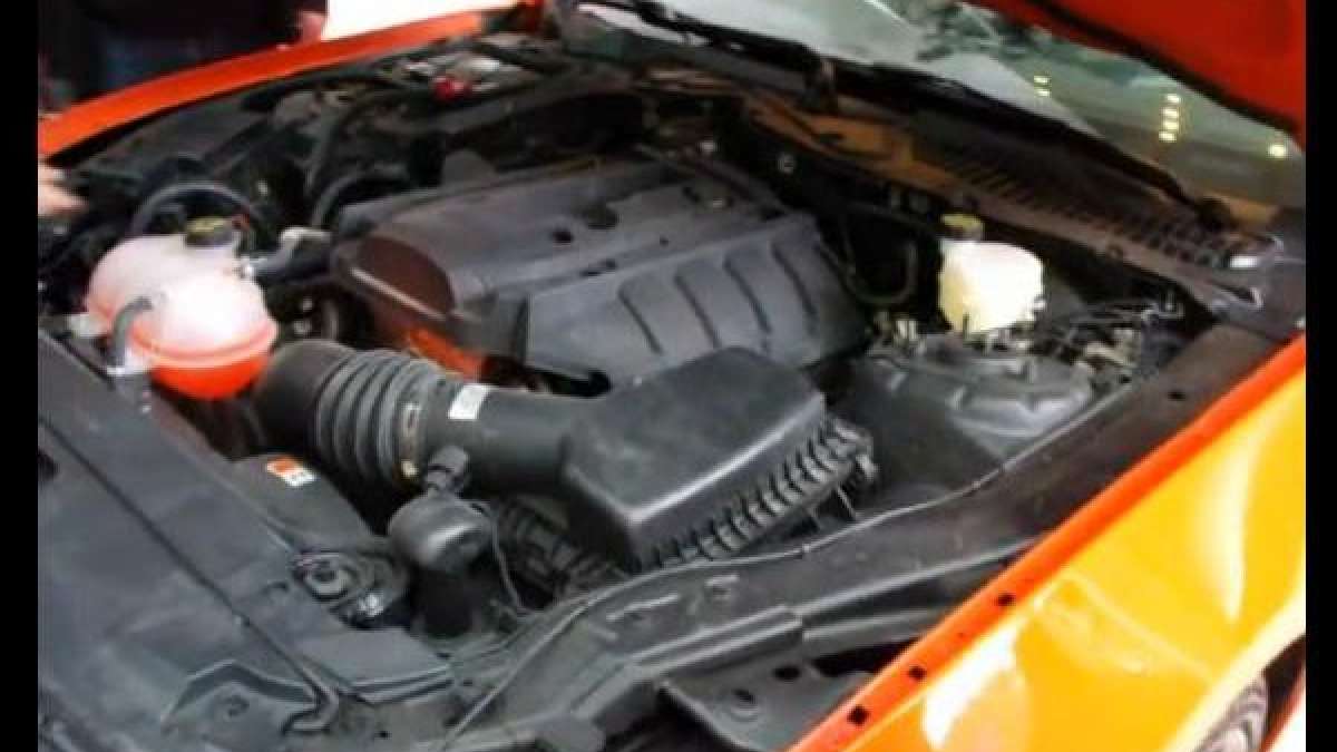 2015 Ford Mustang Ecoboost Engine Bay