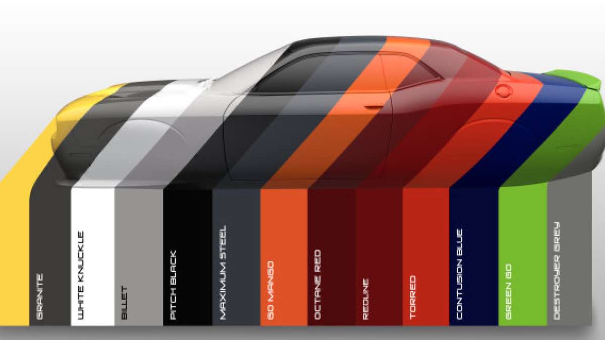 2017 challenger colors