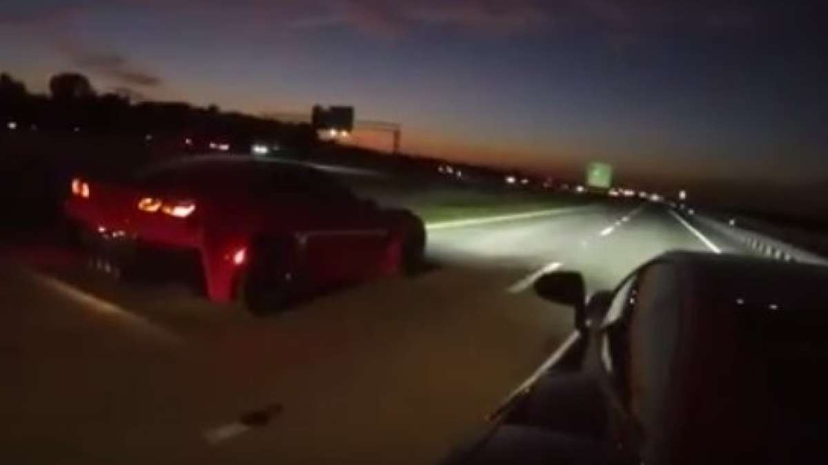 C7 Z06 VS Lambo