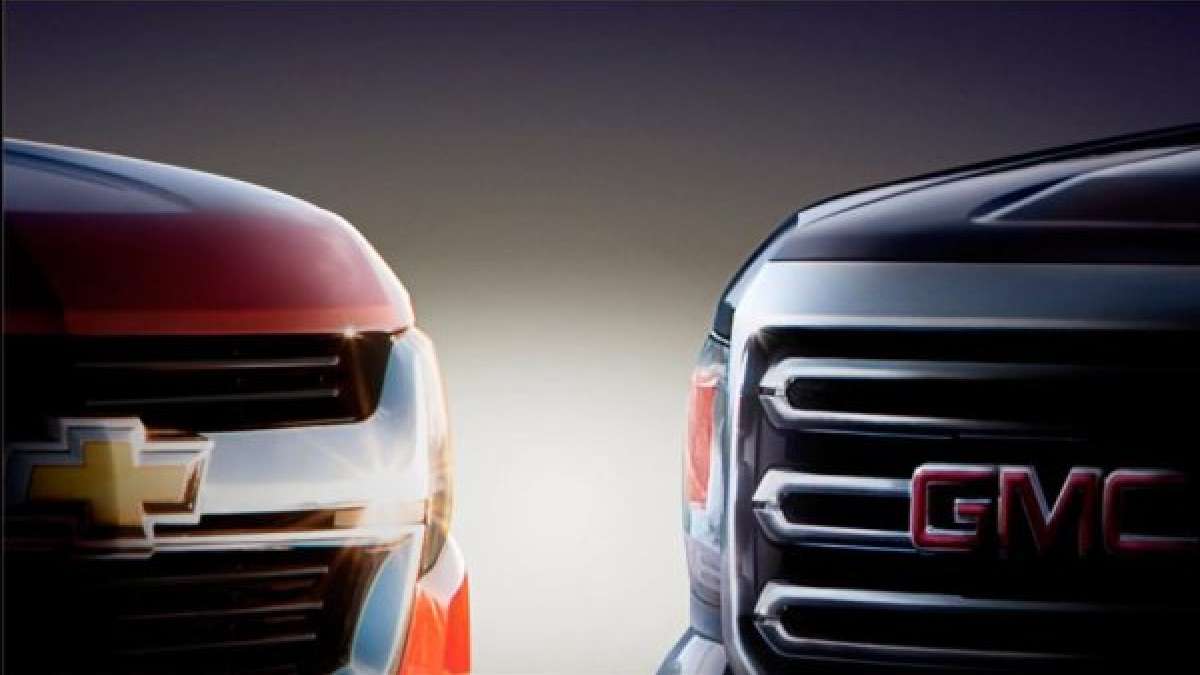 The 2015 GMC Canyon and Chevy Colorado