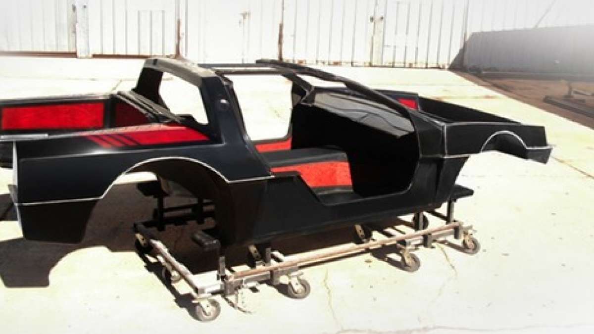 The new DeLorean chassis built by Epic Electric Vehicles