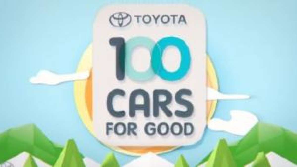 100 Cars for Good logo