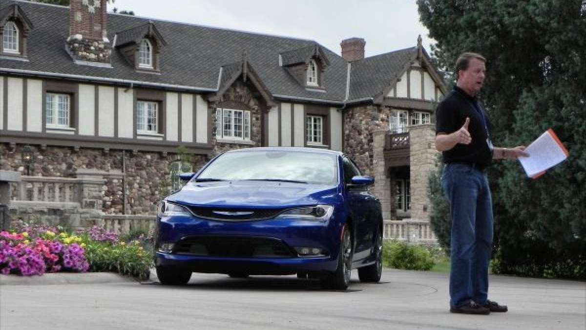 John Nulty, Chief Engineer for the Chrysler 200