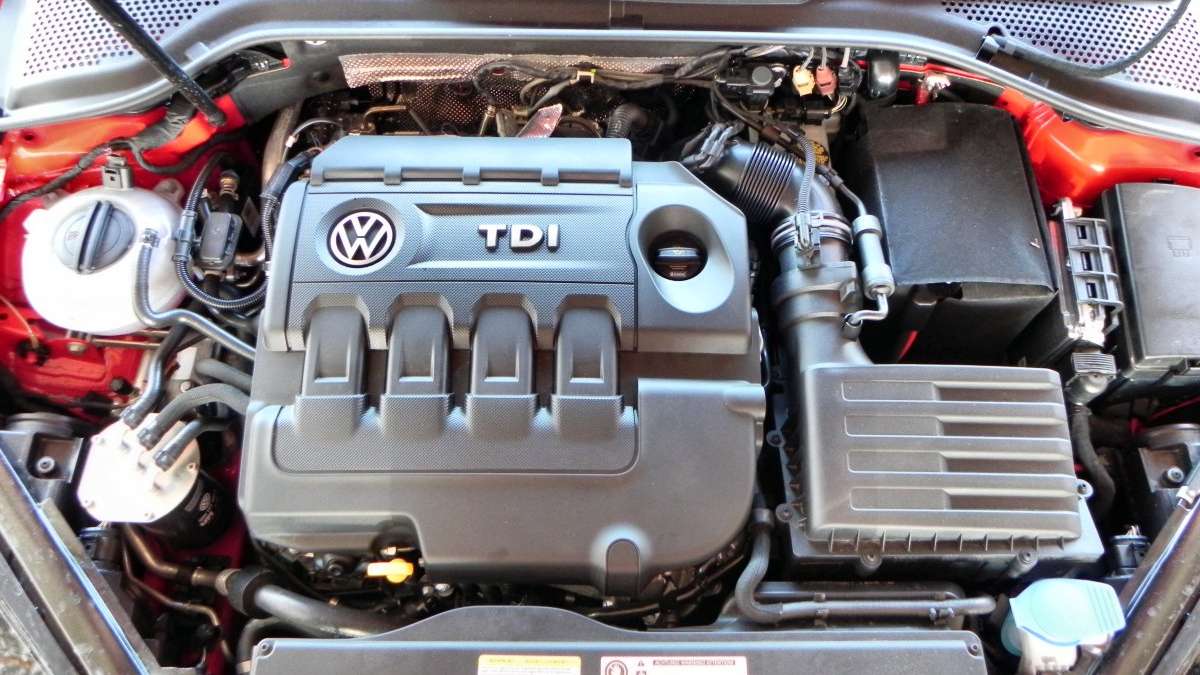 2015 Golf TDI engine