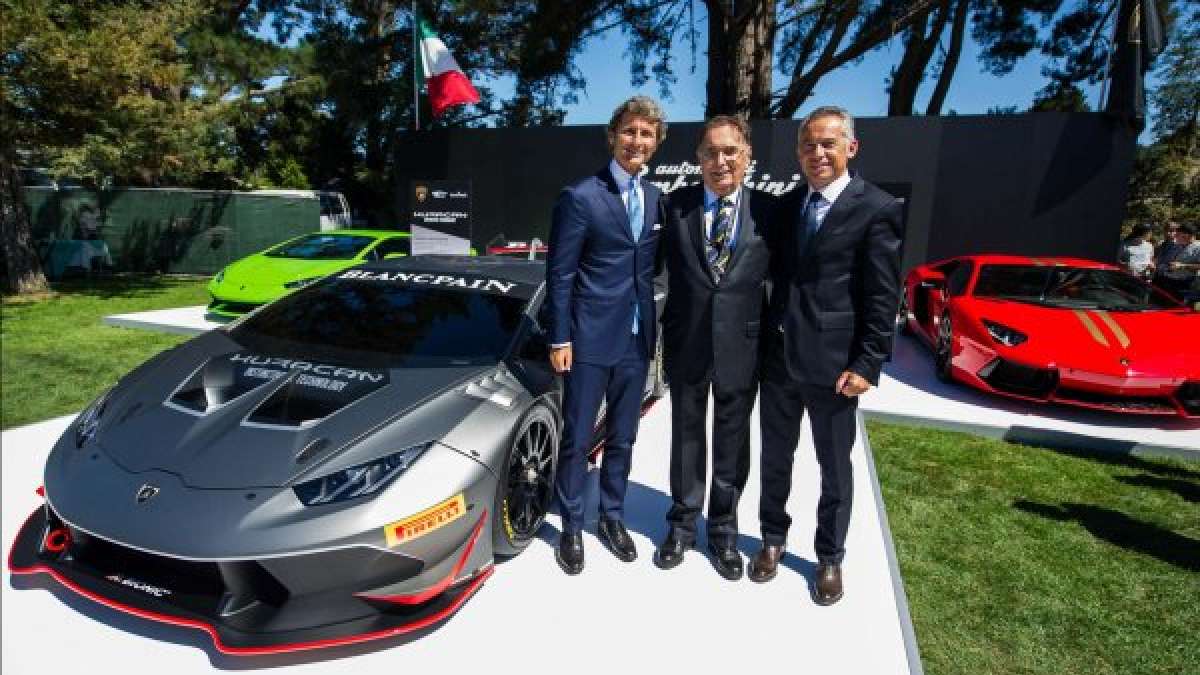 Lamborghini Huracan Blancpain Super Trofeo unveiling