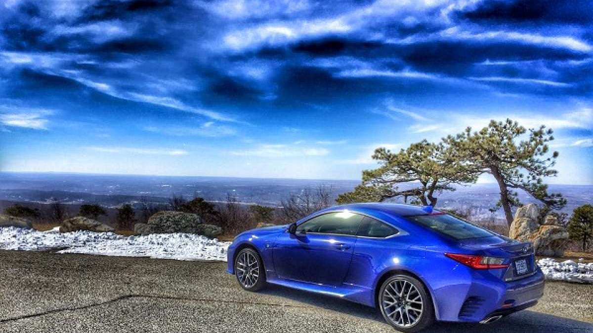 2015 Lexus RC 350 F Sport Blue