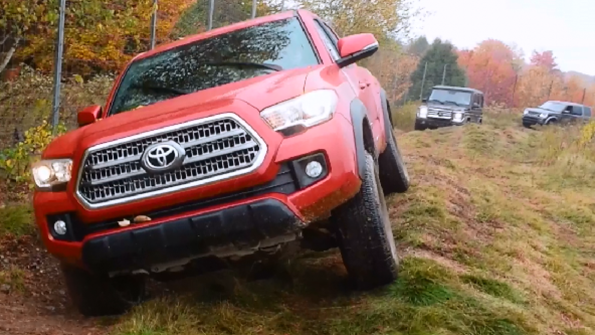 all-new 2016 Tacoma off-road 
