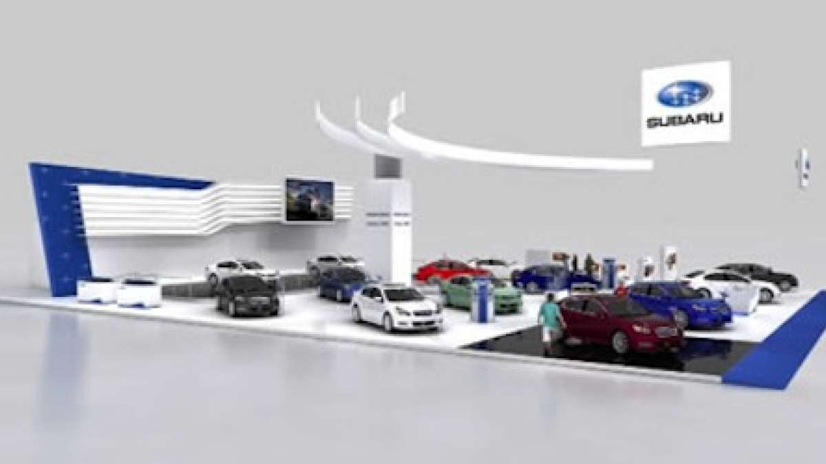 2014 Subaru Forester display