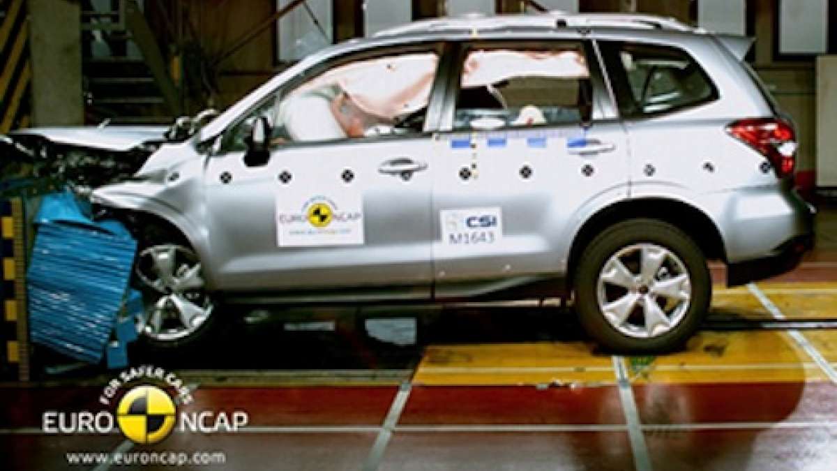2014 Subaru Forester Euro NCAP Safety Test