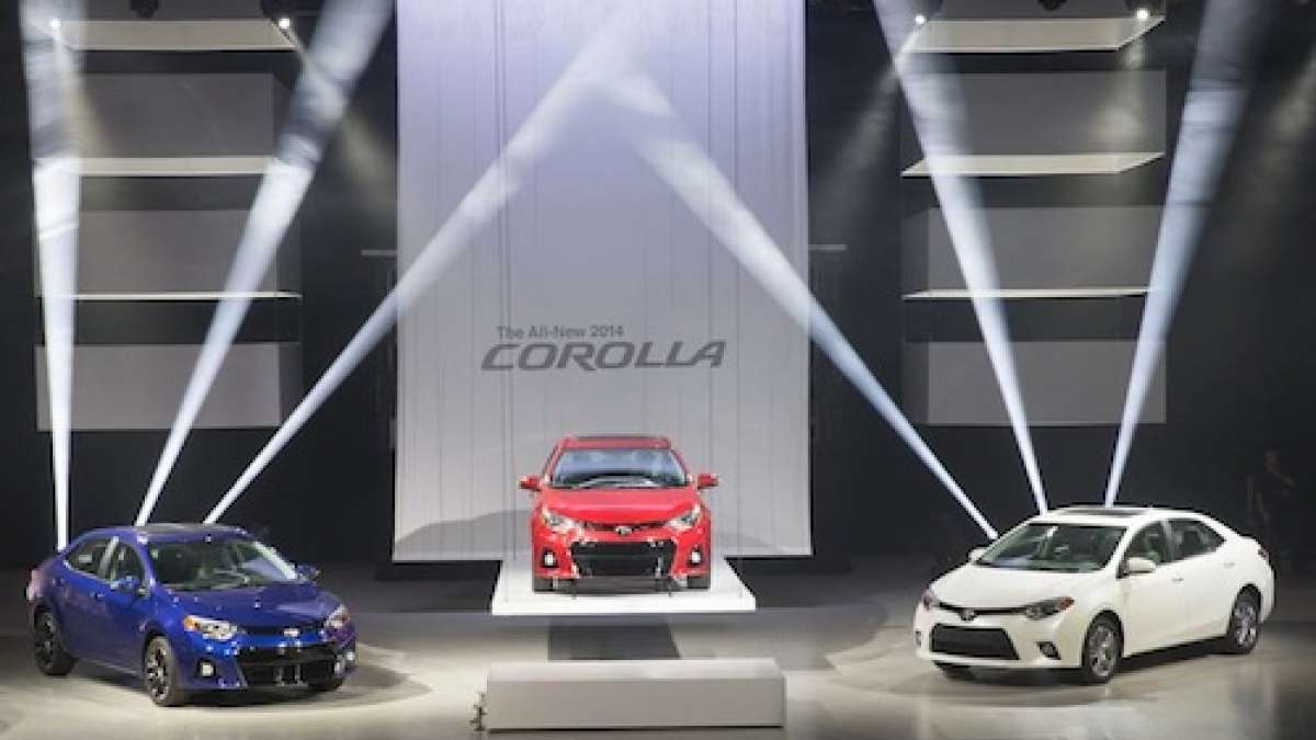 2014 Toyota Corolla with new Corolla LE ECO and Corolla S