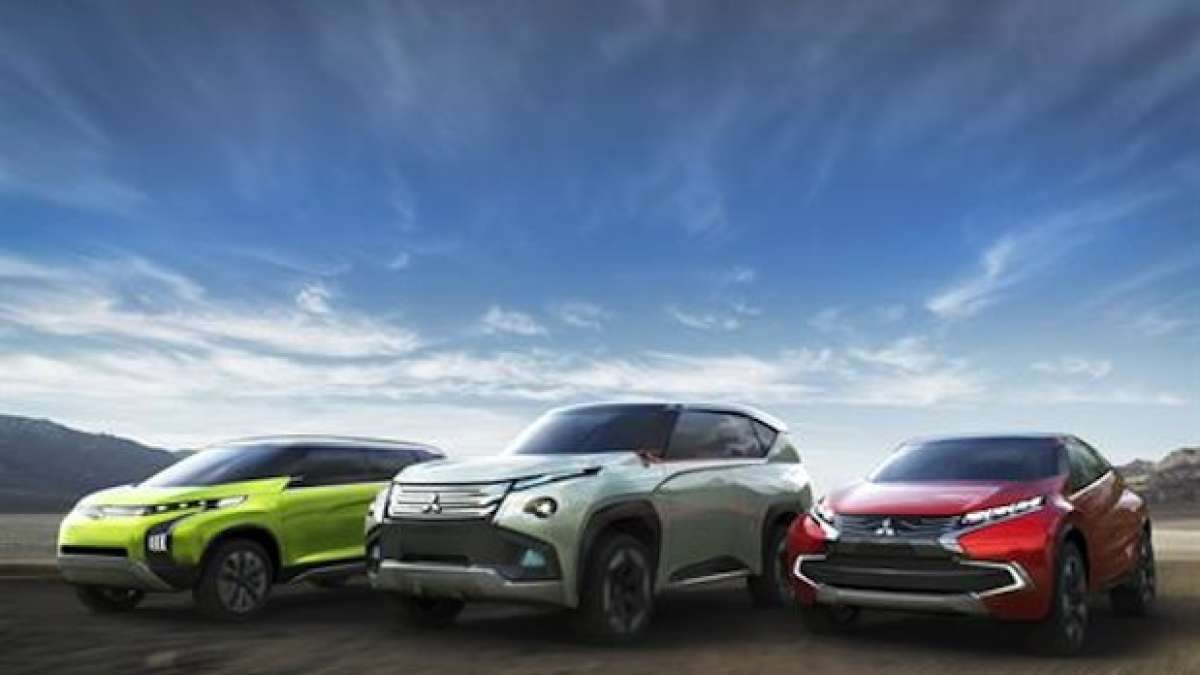 Mitsubishi Motors three new SUV Concepts at Tokyo Motor Show 2013