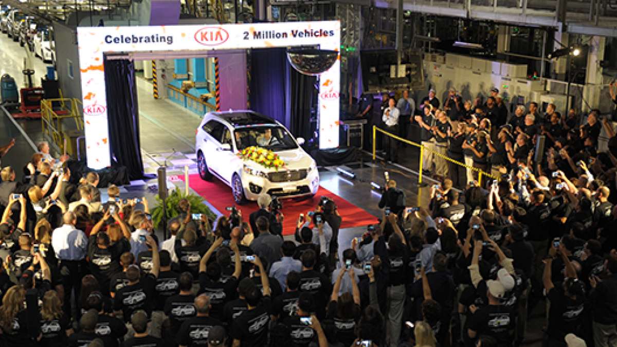 Kia, Two Millionth Vehicle
