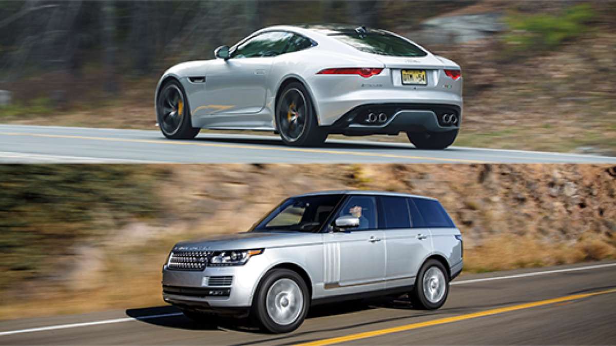 Jaguar F-Type and Range Rover