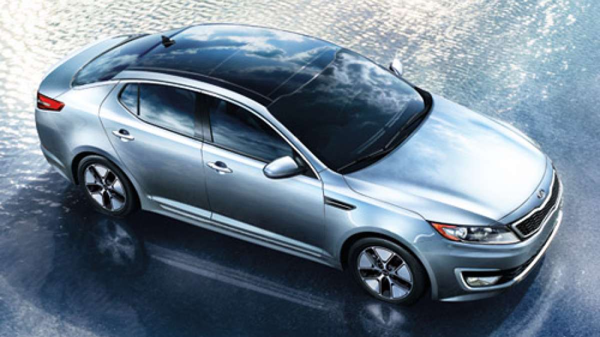 The 2012 Kia Optima Hybrid. Photo courtesy of Kia Motors America. 