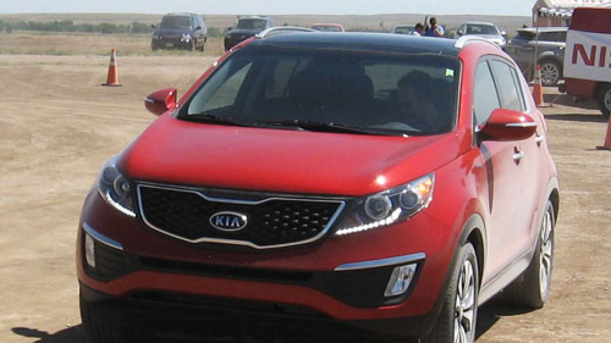 The 2012 Kia Sportage at Colorado Off Road Extreme. Photo by Don Bain