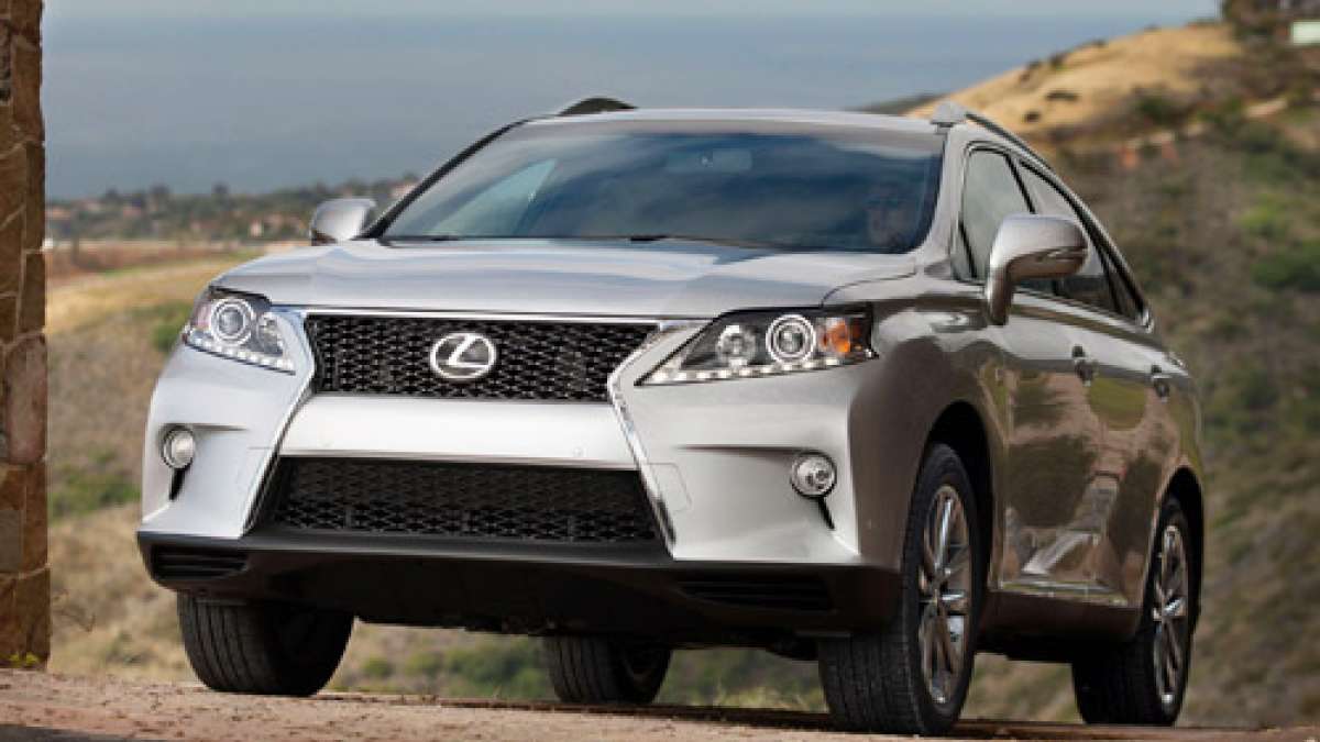 The 2013 Lexus RX 350 F Sport. Photo courtesy of Lexus. 