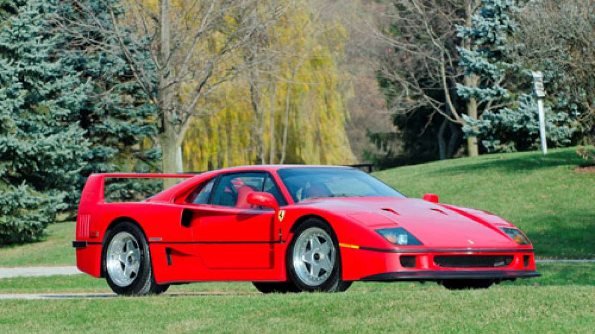 AZ12_r205_Lot 258_1991 Ferrari F40 Berlinetta_Photo Credit Darin Schnabel (c) 20