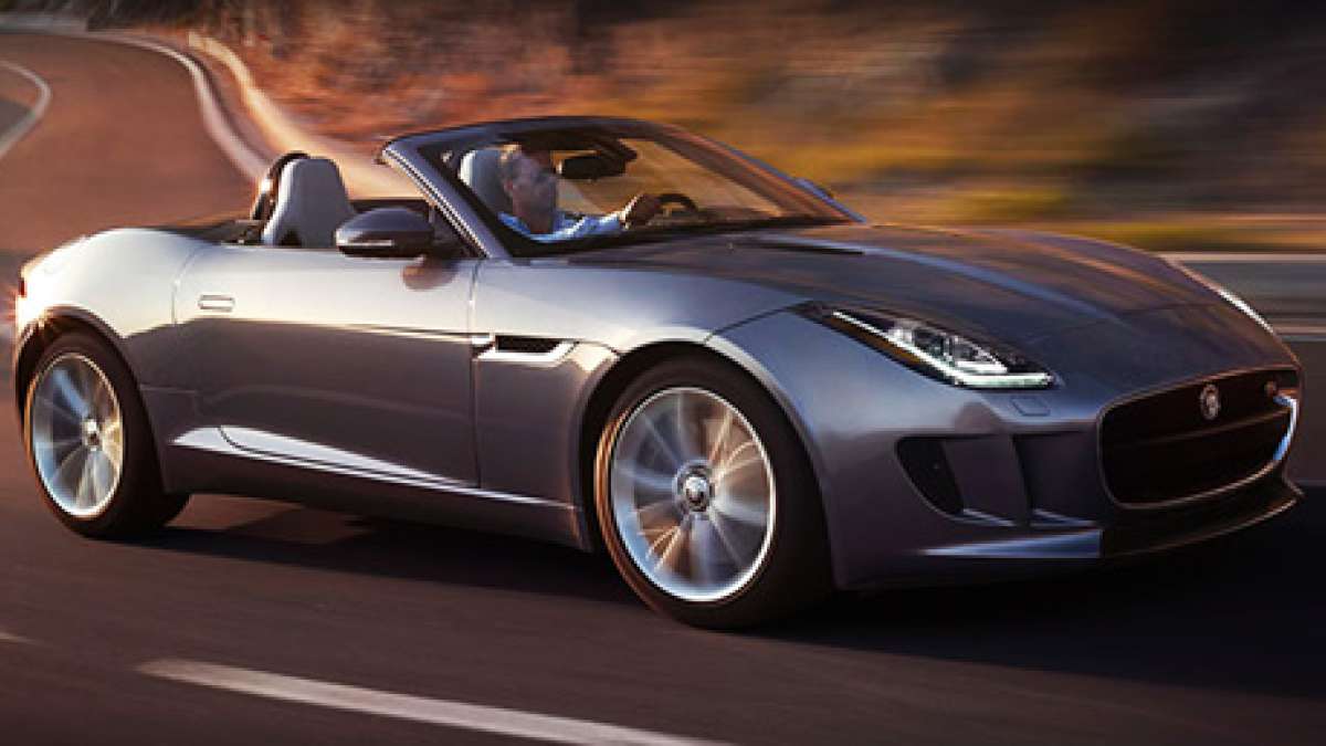Jaguar F-Type S in satellite grey. From Jaguar's public website gallery 