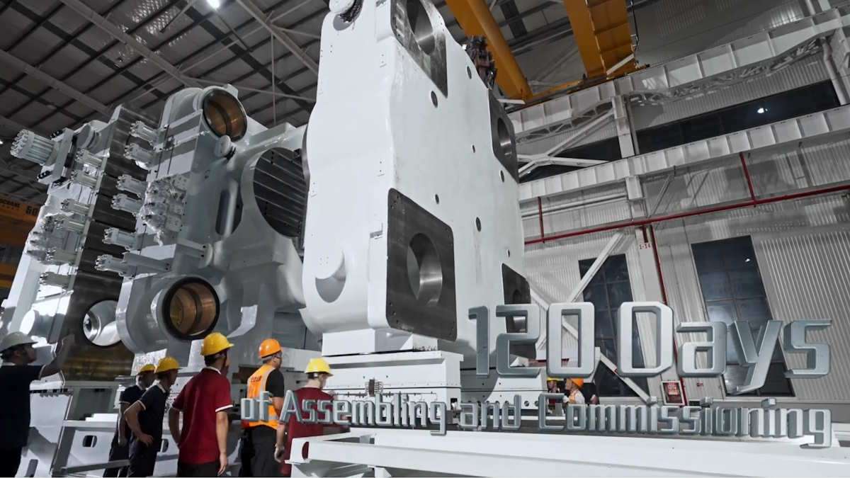 The 16,000 Ton Giga Press Is Massive Marvel of Engineering For Single Castings - It Takes 120 Days to Assemble