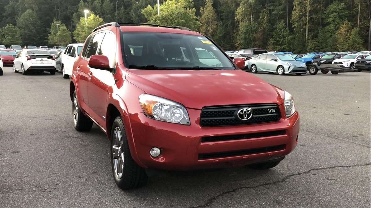 2012 Toyota RAV4 V6 engine barcelona red front end