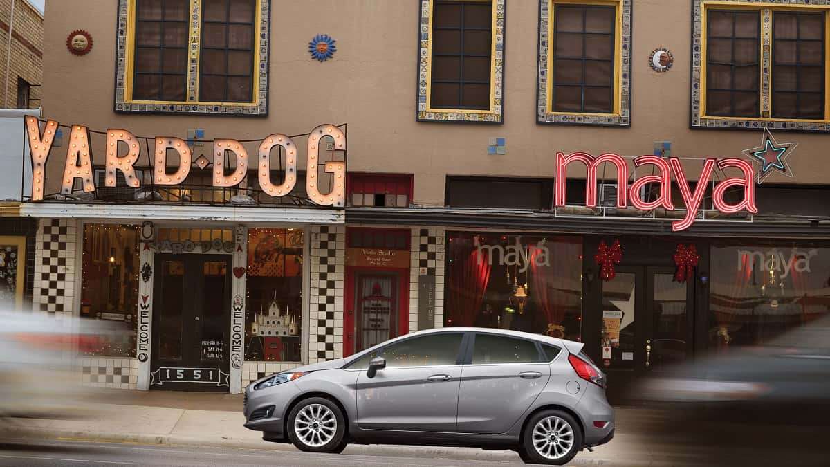 2017 Ford Fiesta from Ford Media.