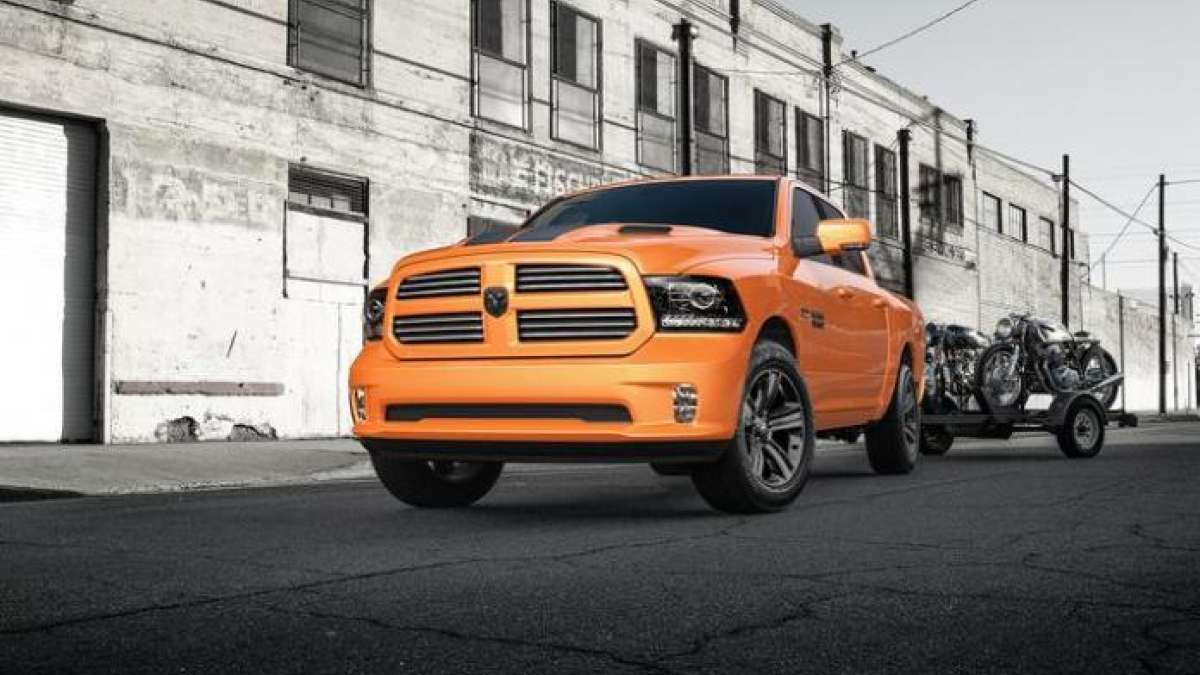 2017 Ignnitaion orange ram sport