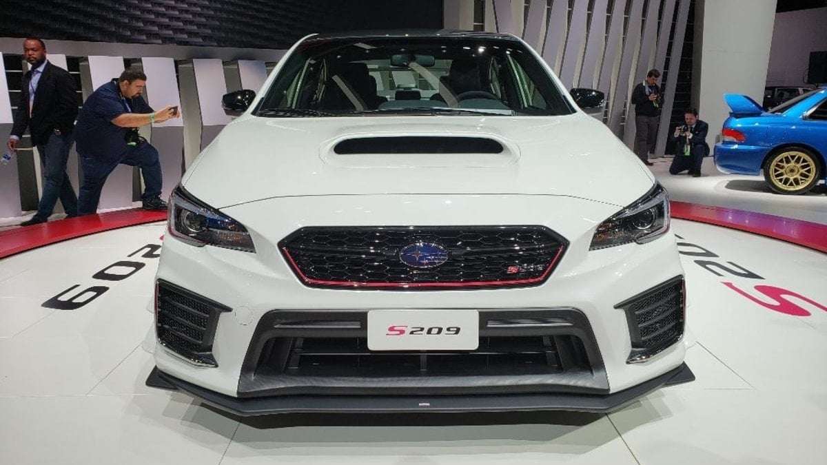 2019 Subaru WRX STI S209, STI S209, NAIAS 2019, details and facts