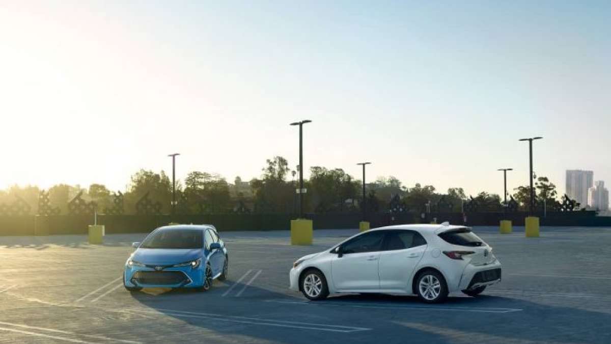 All-new 2019 Toyota Corolla Hatchback.