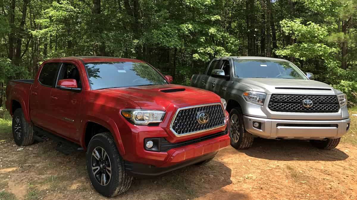 2019 Toyota Tacoma TRD Pro and Toyota Tundra
