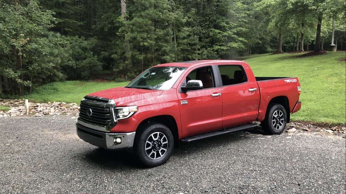 2019 Toyota Tundra 1794 Edition Barcelona Red Metallic