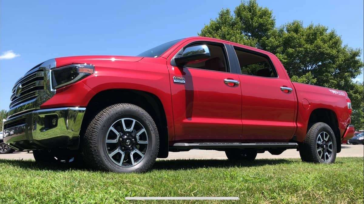 2019 Toyota Tundra 1794 Edition Barcelona Red Metallic