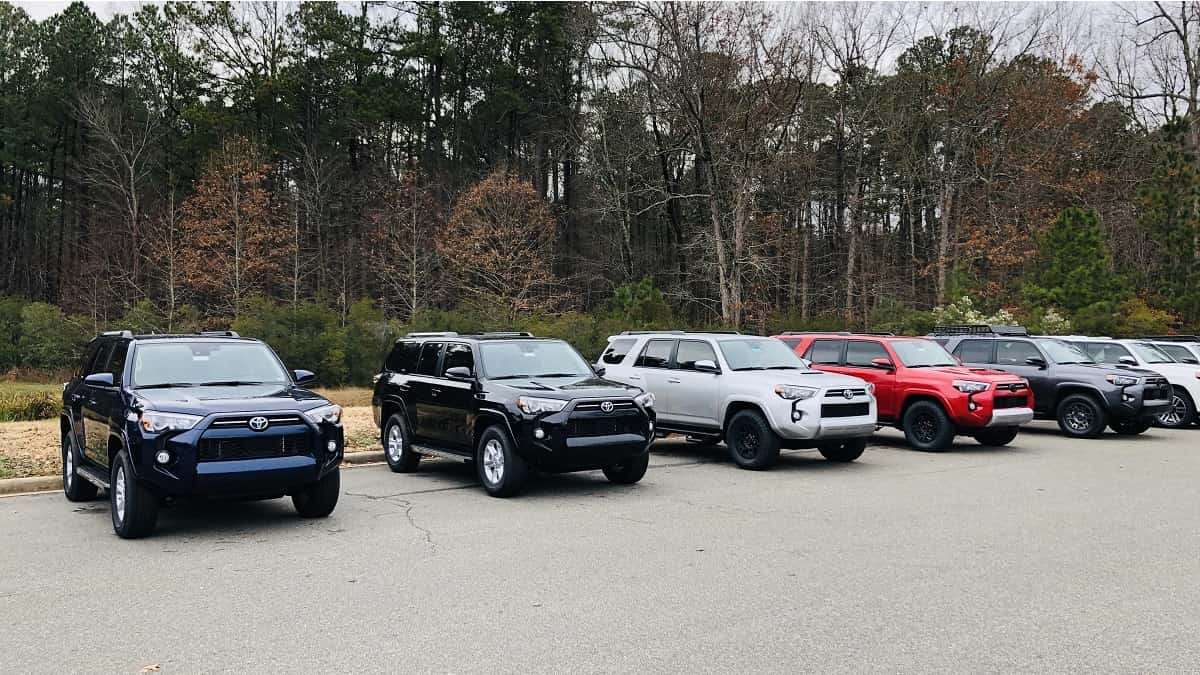 2020 Toyota 4Runner trim levels