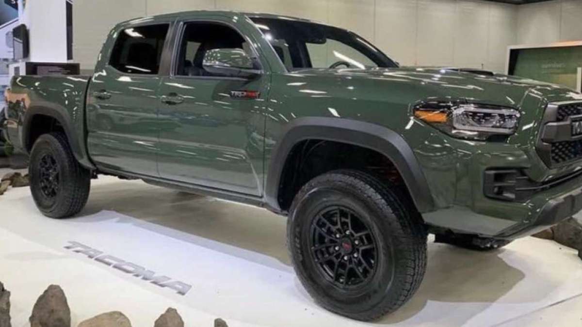 2020 Toyota Tacoma TRD Pro in Army Green
