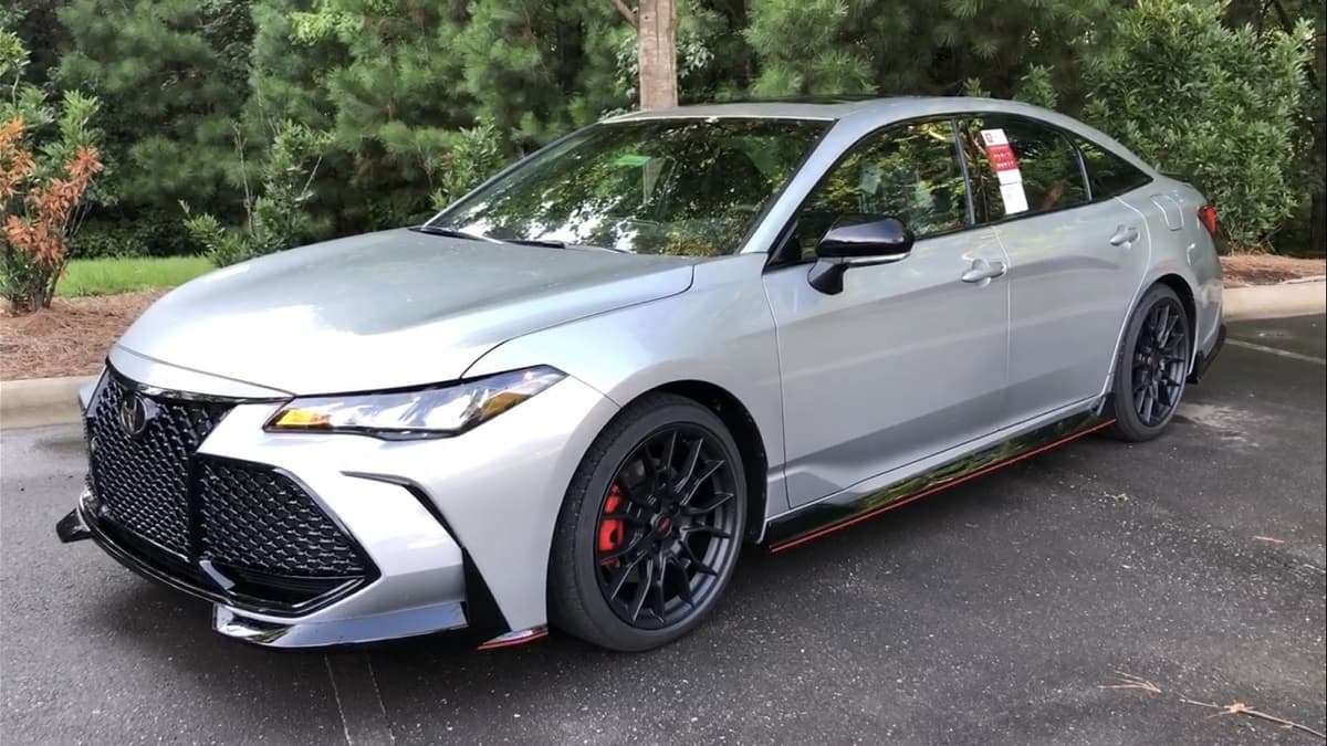 2020 Toyota Avalon TRD Celestial Silver Metallic Front End