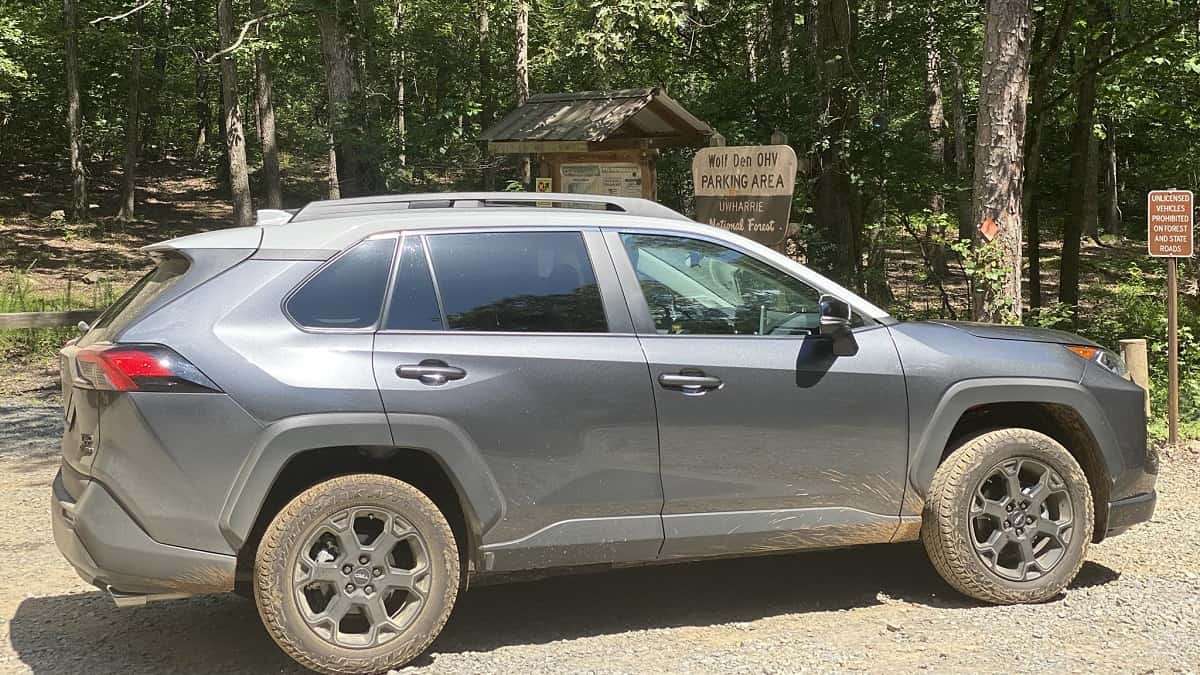 2020 Toyota RAV4 TRD Off-Road Magnetic Gray profile view