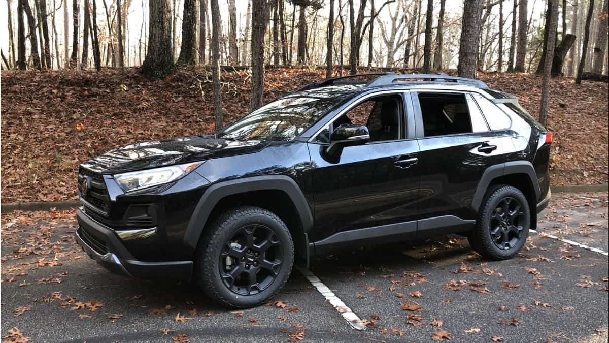 2020 Toyota RAV4 TRD Off-Road Midnight Black profile