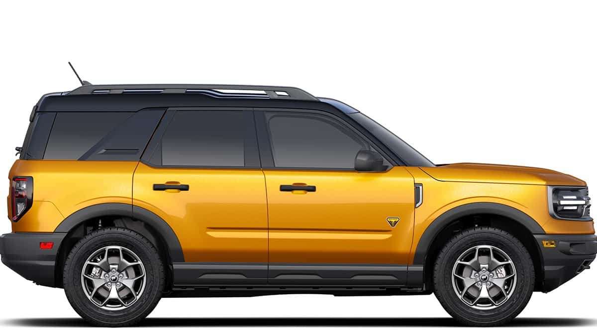 Bronco Sport Badlands Edition In Orange