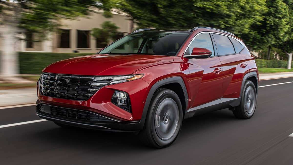 2021 Hyundai Tucson front view