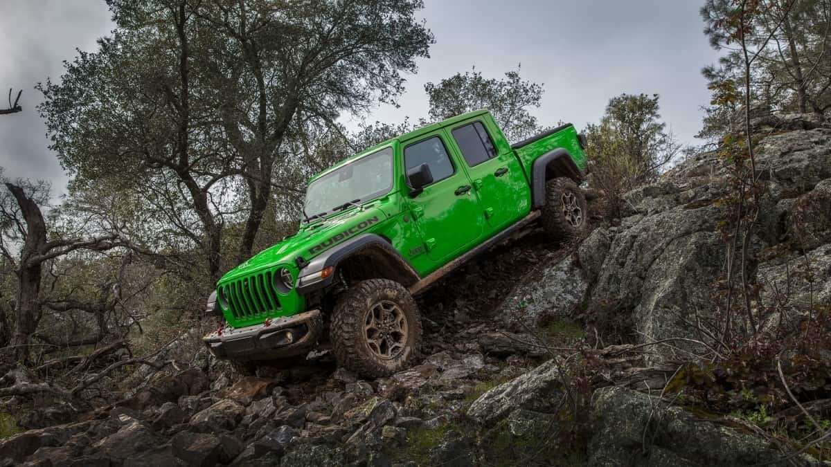 2021 Jeep Gladiator in Gecko Green 