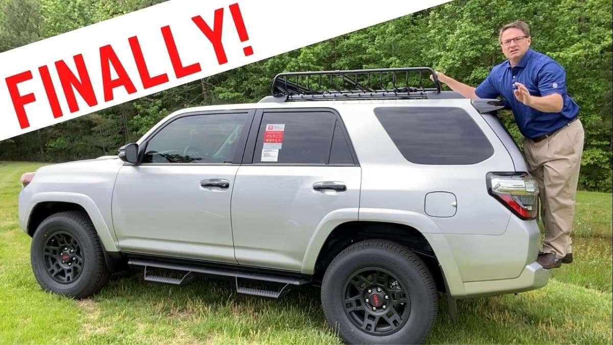 2021 Toyota 4Runner Venture Edition silver profile view