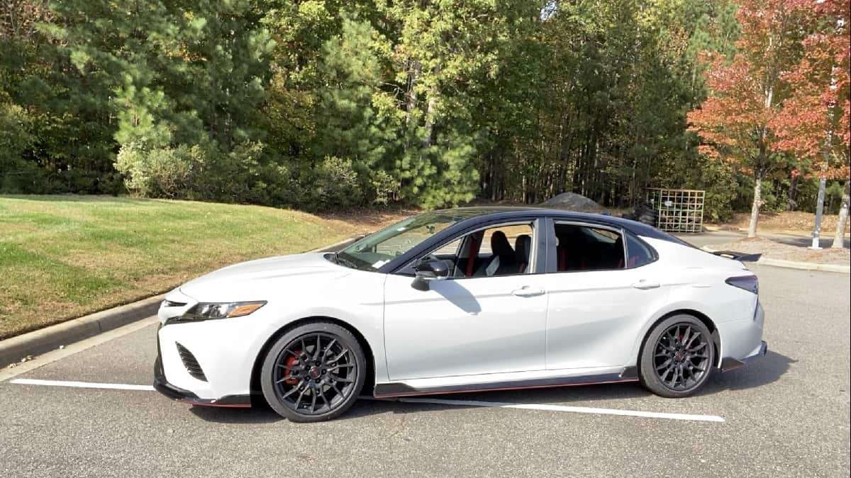 2021 Toyota Camry TRD Ice Edge profile view