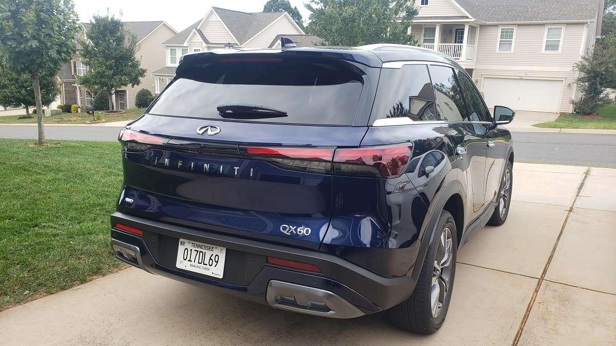 2022 Infiniti QX 60 Review rear view