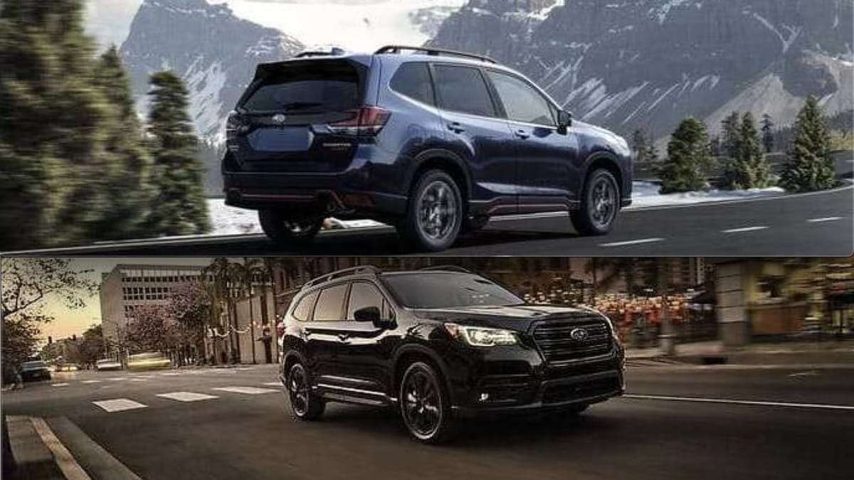 2022 Subaru Forester, 2022 Subaru Ascent