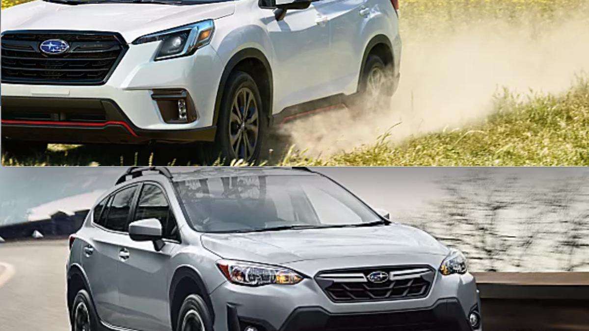 2022 Subaru Forester, 2022 Subaru Crosstrek