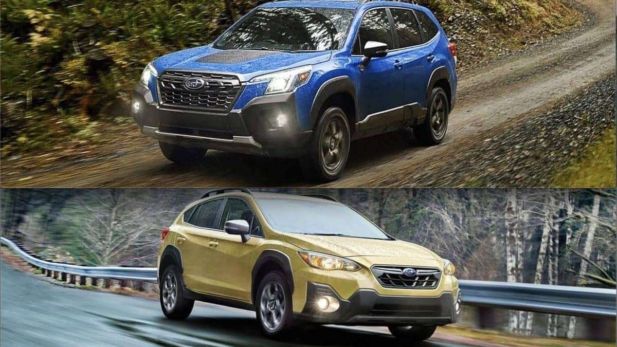 2022 Subaru Forester, 2022 Subaru Crosstrek