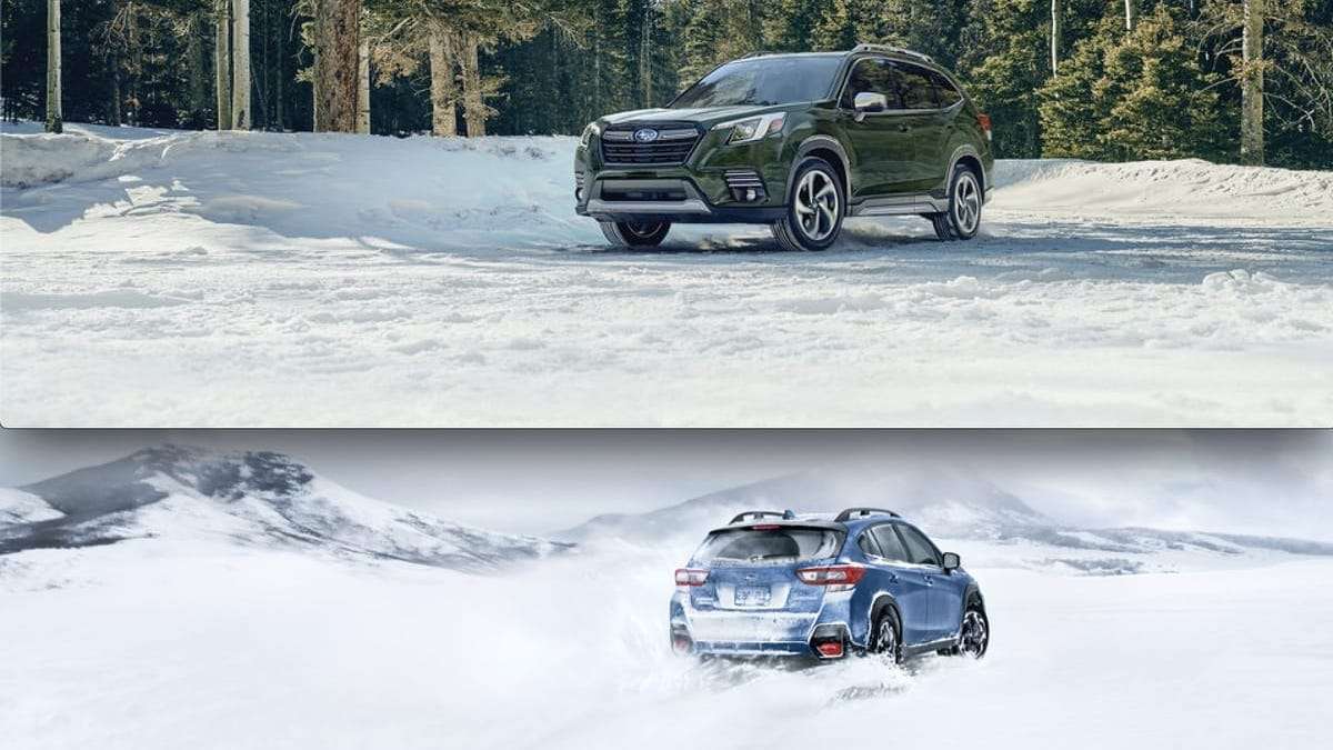 2022 Subaru Forester, 2022 Subaru Crosstrek, 2022 Subaru Outback