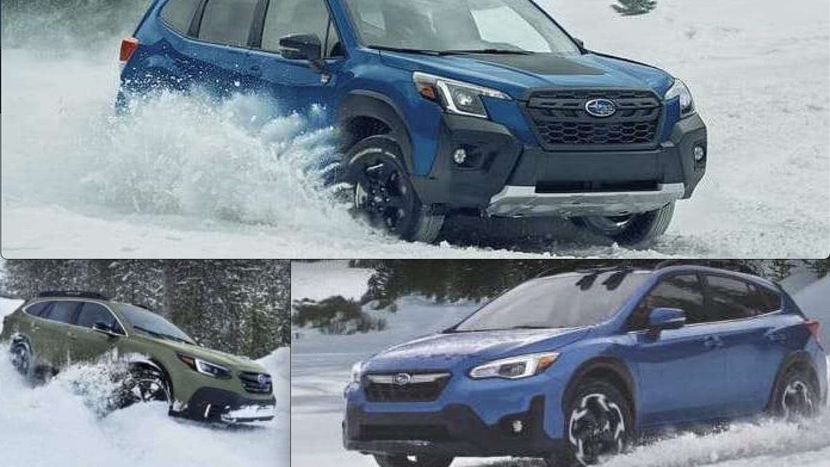 2022 Subaru Forester, 2022 Subaru Crosstrek, 2022 Subaru Outback