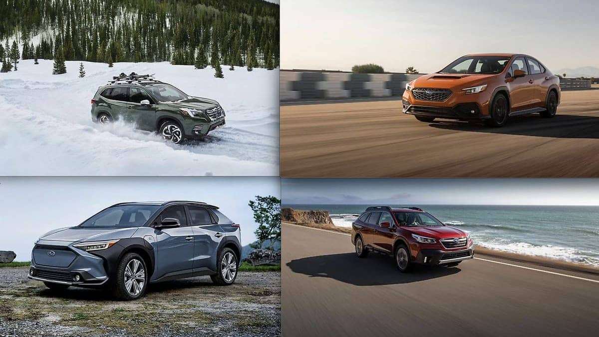 2022 Subaru Forester, 2022 Subaru Crosstrek, 2022 Subaru Outback